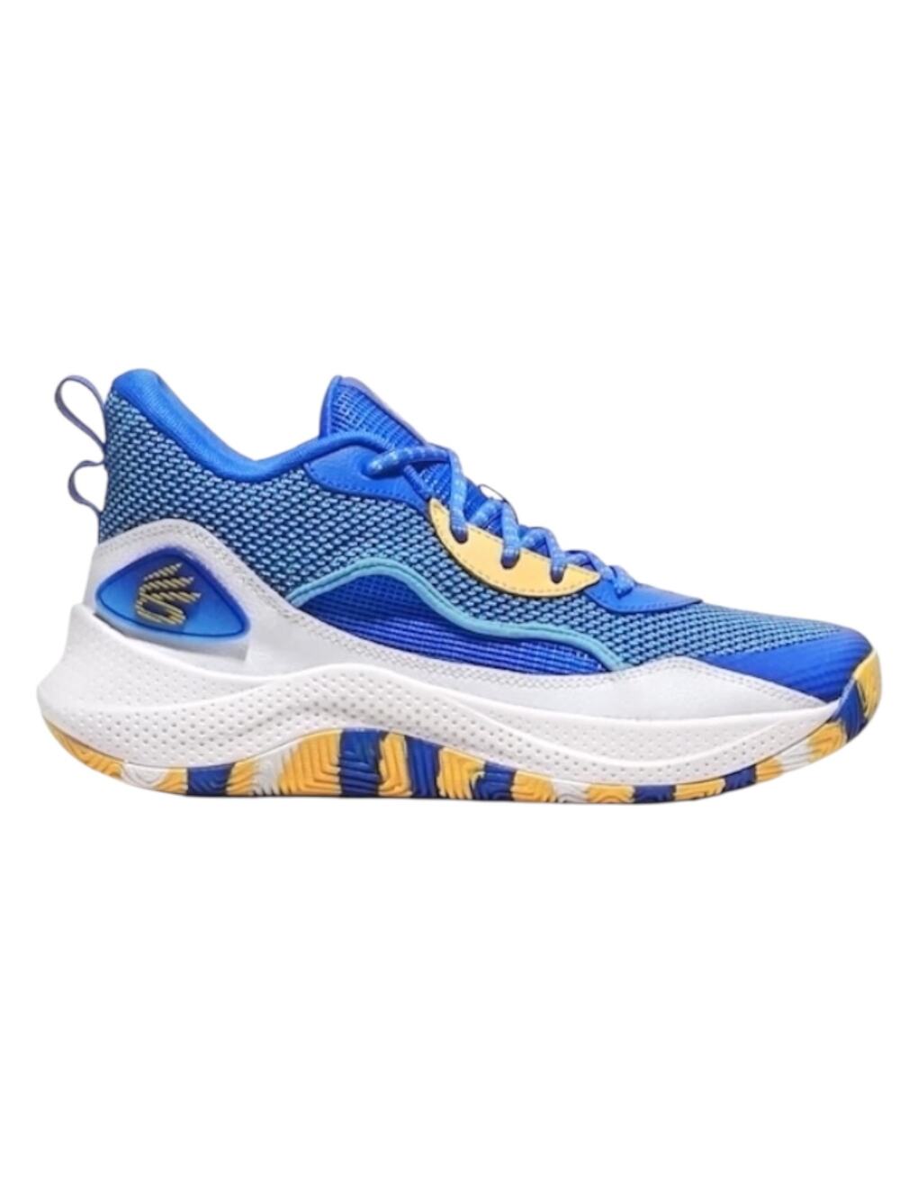 Under Armour Curry Basketball Shoes Blue and White Size 11.5